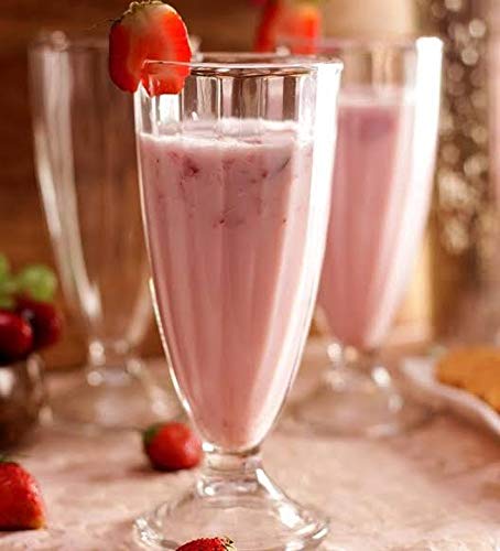 RAINCART Glass Shake Glass - 6 Pieces, Transparent, 355 ml