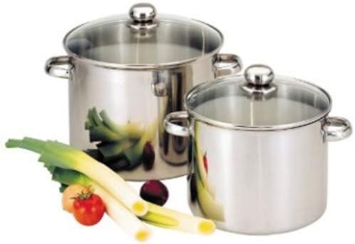 Baumalu 342652 Cooking Pot with Lid 9 L Diameter 24 cm Stainless Steel
