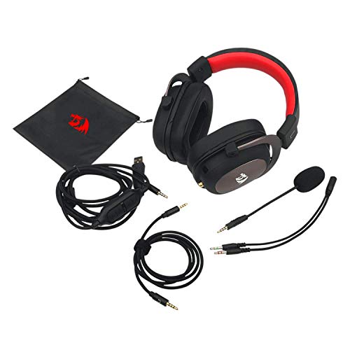 HEADSET GAMER REDRAGON H510-1 ZEUS USB PRETO