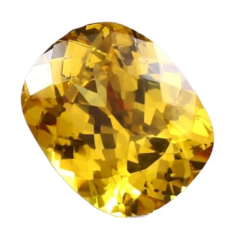 Saphir jaune de Ceylan naturel ovale pour sublimer votre collier du quotidien