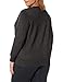 Just My Size Women's Plus-Size EcoSmart Sweatshirt with V-Notch, Slate Heather, 5XL