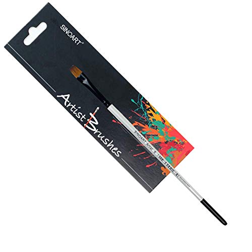 Sinoart Pincel Artist 06 Chato, Sintético