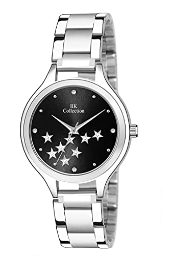 IIK COLLECTION Analogue Pink Dial Silver Bracelet Girl’s & Women’s Wrist Watch (IIK-3078W)