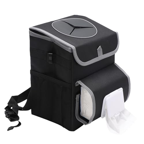 Poubelle de voiture multifonctionnelle sac de rangement étanche et compact pour siège auto