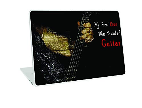 Image of Galaxsia Sound of Guitar Laptop Skin /Sticker /Cover /Decal Compatible for Any 13 inch-13.3 inch Inches Laptop (Hp /Dell /Sony /Acer /Lenovo /Asus. Etc) Or Notebook.