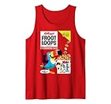 Kellogg's Froot Loops Frühstücksmüsli Retro Art Tukan Sam Tank Top, Herren, Rot, XL
