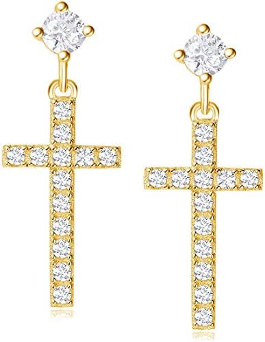 Orecchini croci Amen donna ORMICRBN Argento 925 collezione Candy Charm