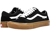Vans Men's Skate Old Skool Sneaker, Black/Gum, Size 8