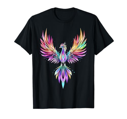 Phoenix Mythical Graphic Fantasy Illustration Phoenix T-Shirt