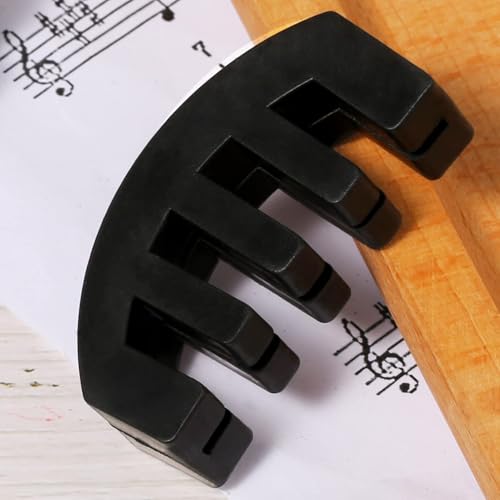 Violin Mute 4/4 Rubber Mute Claw Style Mute for Violin Practice