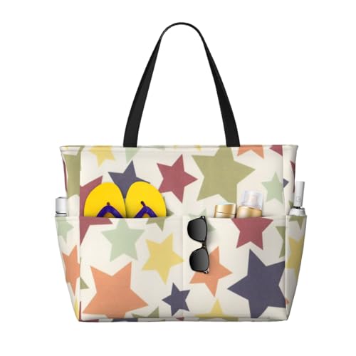 Grand sac de plage sac à bandoulière pour femme grand format cabas fourre-tout été