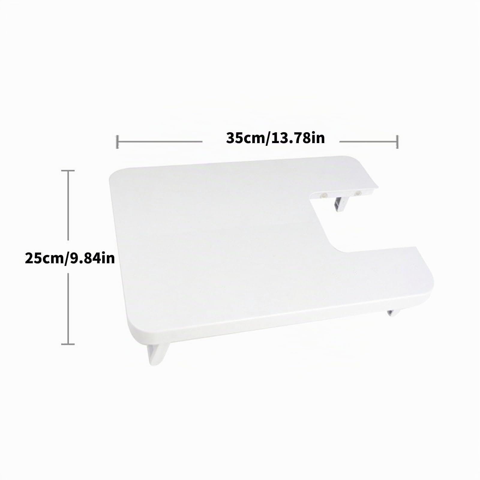 Mesa de extensión universal para máquina de coser con construcción ABS para la mayoría de los modelos para facilitar la costura