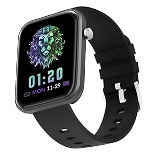 CrossBeats Ignite Crux Smartwatch for Men & Women with 1.69” HD Display, in-App GPS, Spo2 & Heart Rate Monitor, BP…