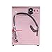 Equator All-in-One Washer Dryer VENTLESS/VENTED PET cycle 1.62cf/15lbs 110V in Pink