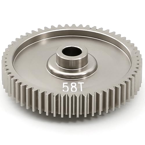 Image of RC Spur Gear 58T 0.6Mod High Speed Gear for Tamiya 1/10 Replacement #53665