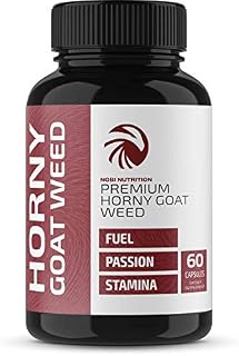 Nobi Nutrition Premium Horny Goat Weed Pills for Men and Women - Fuel