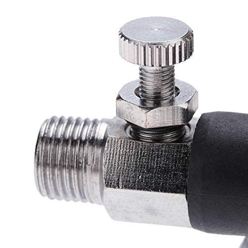 Maslin 3-Way Airbrush Air Hose Splitter Manifold Airbrush Accessories Multi Use aerografo Airbrush Fittings 1/8" with Adjust Knob Valve