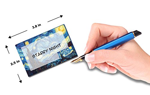 Impressionist Art Sticky Note Set Of Vincent Van Gogh And Claude Monet Paintings #TOP6