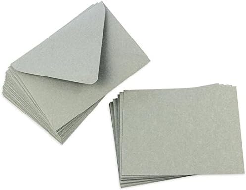 Cards with Envelopes, Fuchsia Matt, A2 Flat, 25 Pack