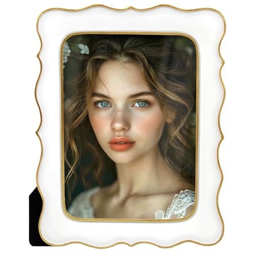 YEPOTUE 5x7 Vintage Picture Frame, Ornate Antique Photo Frames by YEPOTUE - Used condition - US$9.39