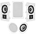 Acoustic Audio HT-65 5.1 Home Theater Speaker System (White)