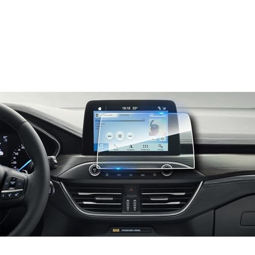LFOTPP Focus MK4 ST Line 8 Pulgadas Protector Pantalla Navegación, GPS Radio Cristal Templado Coche Interior Accesorios
