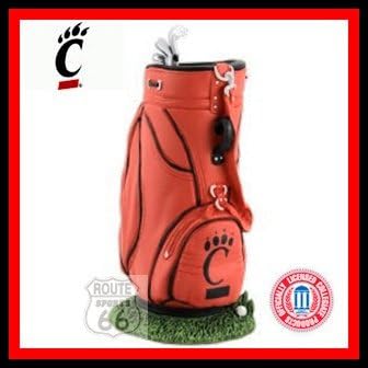 CINCINNATTI BEARCATS GOLF BAG CLUBS DESK CADDY FIGURE