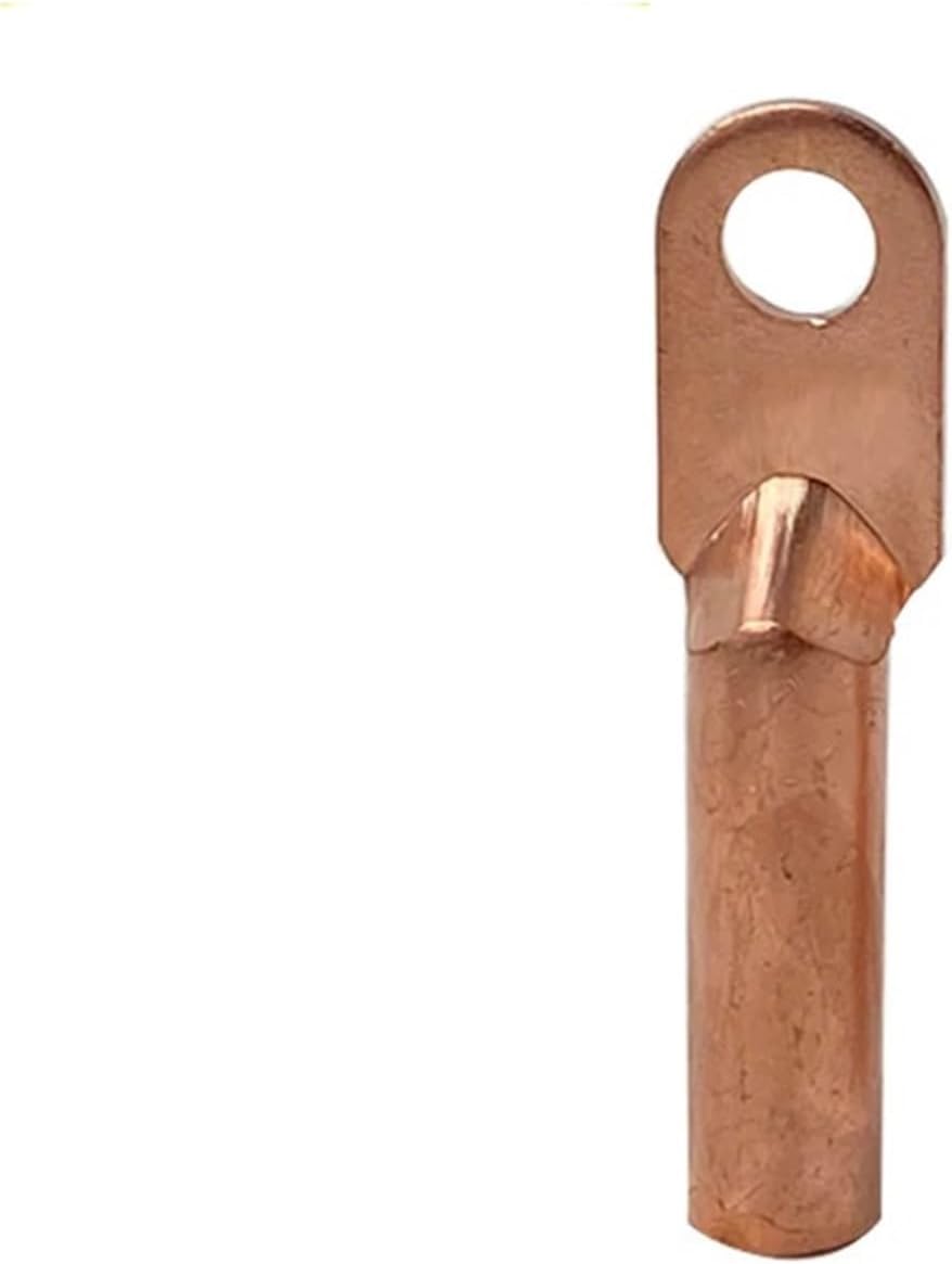 10 pieces DT-35 terminal lug copper standard wiring 35mm2 square cable lug connection O-ring shape