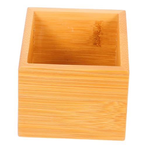 Cabilock 3 Piezas bandeja de bolsitas de té café mini maletas para cotillones caja de almacenamiento caja de te porta té para bolsitas de té recipientes de té para bolsitas de té Madera