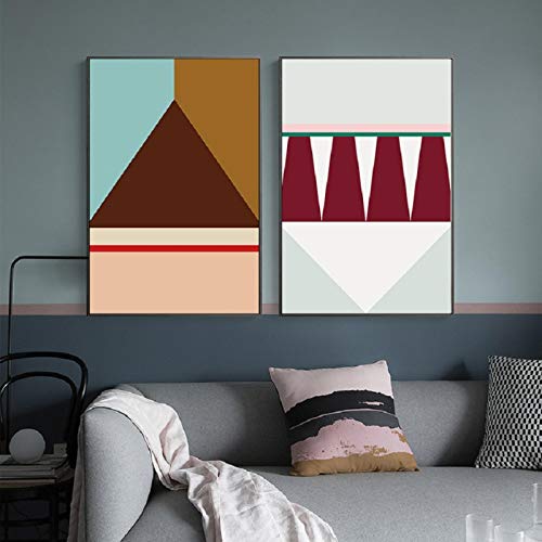 Mur art photos grand format pour habiller un salon sans cadre