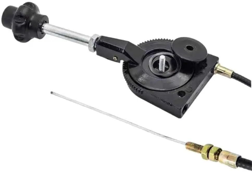 Road Cutting Machine Throttle Combination Pull Micro-Tiller Fit for Engine Line Switch Water Pipe(One (Plastic Handle))