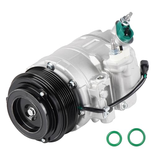 AC Compressor with A/C Clutch Compatible with Ford Explorer 3.5L 2011-2015 (Manual Control Valve Compressor), Police Interceptor Utility 3.7L 2013-2015, CO 9777C, NOT FIT turbocharged by Youxmoto - Used condition - US$113.89