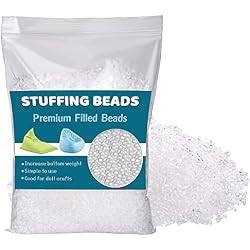 250g/8.81oz Poly Pellets, Weighted Beads, Stuffing for Stuffed Animals