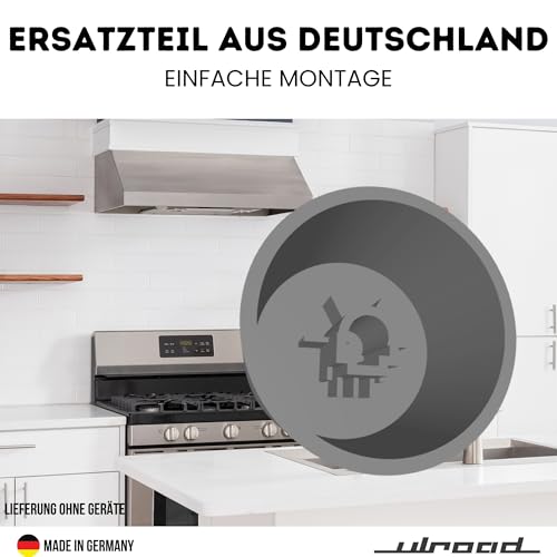 ULROAD Ersatzteil Knopf kompatibel mit IKEA Underverk Rytmsik Drehknopf Ersatz Dunstabzugshaube Drehzahlschalter