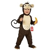 Morph Disfraz Mono Niño y Niña, Disfraces Mono Bebé, TrajeMonito, Disfraz Carnaval y Halloween, 3-4 años