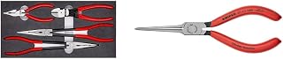 KNIPEX 002001V16 4-Piece Automotive Pliers Set and 3111160 Needle Nose Pliers
