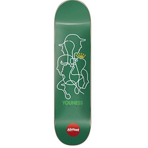 Plateau de skate Almost Youness Amrani Intertwined R7 en 8.125 pouces pour le street
