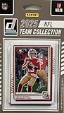 San Francisco 49ers 2025 Donruss Factory Sealed 14 Card Team Set Featuring Brock Purdy, Christian McCaffrey and George Kittle Plus Mykel Williams, Alfred Collins, Jordan Watkins and James Rookies