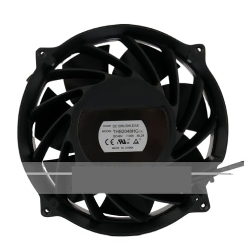Ventilateur de refroidissement 20 cm DC48V 7A extracteur d'air industriel 200mm