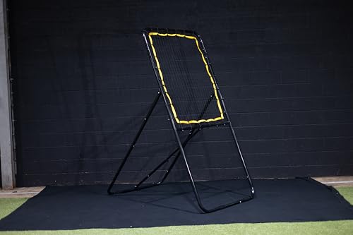 Predator Sports | Lacrosse React Rebounder | 4ft x 3ft Reactive Net | Perfect for Shooting and Passing Drills
