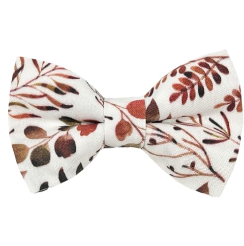 Burnt Orange Bow Tie Pretied Floral Terracotta Bow Ties for Men Copper Bow Ties for Boys Mens Bow Tie
