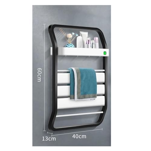 Chauffe-serviettes électrique haut de gamme sans perçage mural - 7