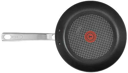 T-Fal C51705 Prograde Titanium Nonstick Thermo-Spot Dishwasher Safe Pfoa Free With Induction Base Fry Pan Cookware, 10-Inch, Black - #TOP2