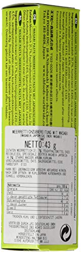 S&B - Wasabi Paste, japanische Wasabipaste – in einer praktischen Tube – 1 x 43 g