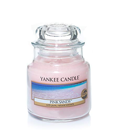 YANKEE CANDLE 1205342E Pink Sands Candele in Giara Piccola, Rosa, Vaso