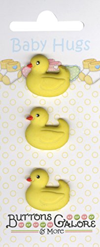 Buttons Galore and More Baby Hugs Buttons, Ducky