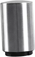 Abridor automático de garrafas de cerveja com apanhador magnético de tampa, aço inoxidável, prata
