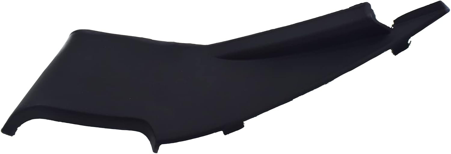 eGang Auto Front Left Fender Filler Panel 66895-6CA0A For Nissan Altima 2019-2021, Black Metal