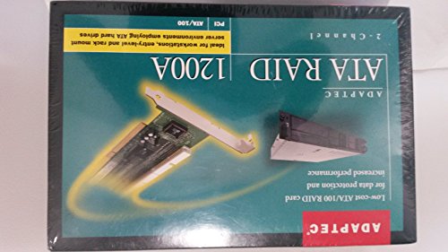 Controlador Raid PCI Adaptec AAR-1200A para disco duro U-ATA 100 1