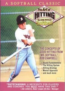 DVD The Art Of Hitting Slow Pitch Softball Book